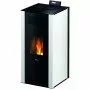 Mira 22 - Stufa a pellet hydro da 22 Kw bianco