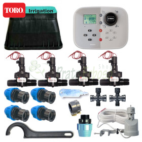KI-T-4Z24I - Kit de riego Toro de 4 zonas, 24 V