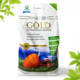 Oro - 5 kg de semillas para césped Herbatech - 1