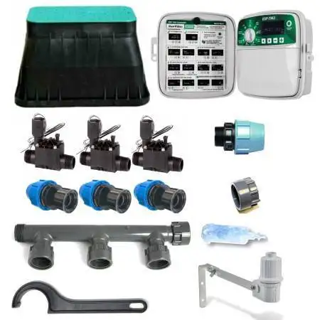 Kit de riego Rain Bird de 3 zonas Rain Bird - 1