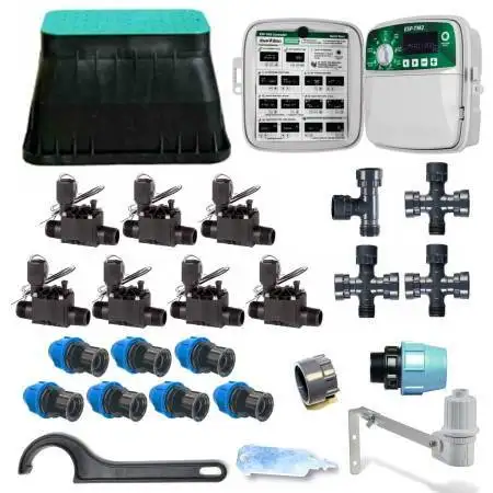 KI-RB-7Z24E - Kit d'irrigation Rain Bird 7 zones 24 V Rain Bird - 1
