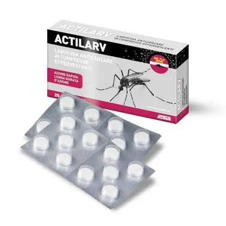 Comprimés Actilarv - 20 comprimés insecticides