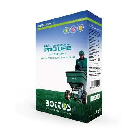 Pro Life 10-5-15 - 2kg Lawn Fertilizer Bottos - 1