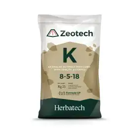 Zeotech K - Fertilizer for the lawn of 25 Kg