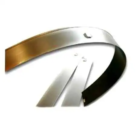 Bordură Corten H100 simplă de 20 m care se încrucișează cu știfturi Mat - 1
