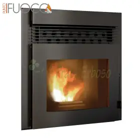 Alessio - Inserto per camino a pellet da 11 kw Punto Fuoco - 1