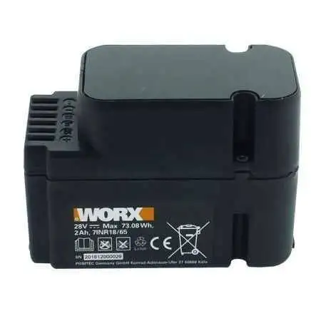 WA 3225 - 28V 2Ah Lithiumbatterie Worx - 1
