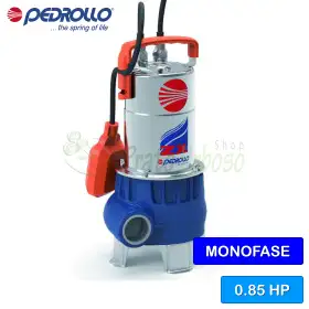 ZXm 1A/40 (5 m) – elektrische Tauchpumpe VORTEX für Schmutzwasser, 0,85