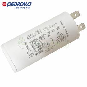 6 F - 6.3 micro farad 450 VL capacitor Pedrollo - 1