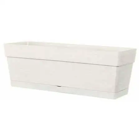 CASSETTA SAVE R blanc - Vase cassette blanc 49 cm Deroma - 1