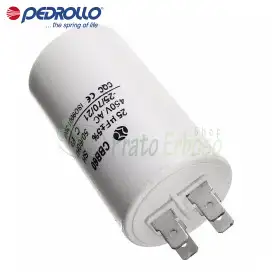 100 C - 100 micro farad 450 VL capacitor Pedrollo - 1
