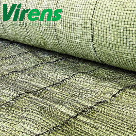 Virmat - Géotapis rustique anti-érosion pour pelouse de 92,25 m²