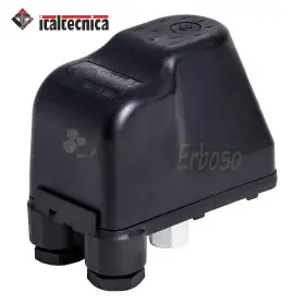 PM12 - Pressostat monophasé réglable 12 bar Italtecnica - 1