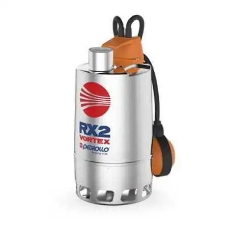 RXm 4/40 - Electrobomba monofásica VORTEX de 1 HP para aguas sucias