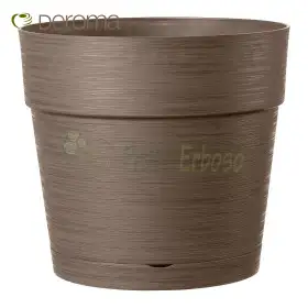 VASO SAVE R camel - Vazo e rrumbullakët 24.5 cm camel
