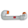 TSJ-15B-12-3-15A - Gelenk mit 2 Gelenken Ausladung 30 cm 1 1/2 " TORO Irrigazione - 1
