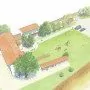 Irrigation project for lawns up to 1000 m2