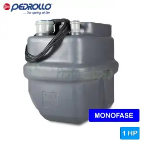 Station de relevage d'eau de pluie SAR 100-Dm 10 - 1 HP