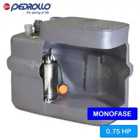 Station de relevage d'eau de pluie SAR 250-RXm 3 - 0,75 CV