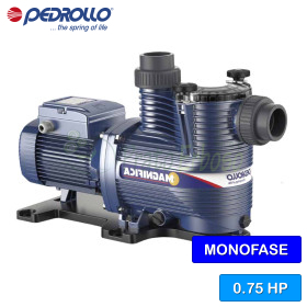 MAGNIFICA 1m - Bomba eléctrica para piscina monofásica de 0,75 CV