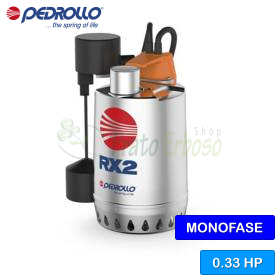 Elettropompa sommersa RXm 1-GM in acciaio inox (cavo 5 m)