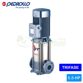 HT 30/2 - Electrobomba multietapa vertical trifásica de 5,5 HP Pedrollo - 1