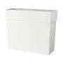 FENCE LIKE R blanco - Florero caja blanco 78 cm Deroma - 1